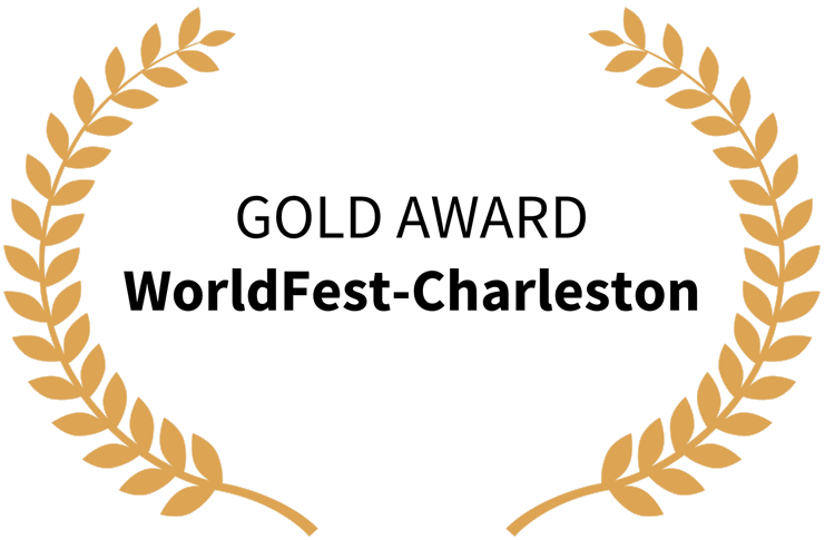 WF WorldFest Charleston Gold Award graphic