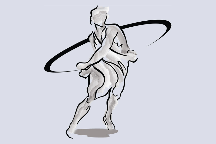 King David logo illustration