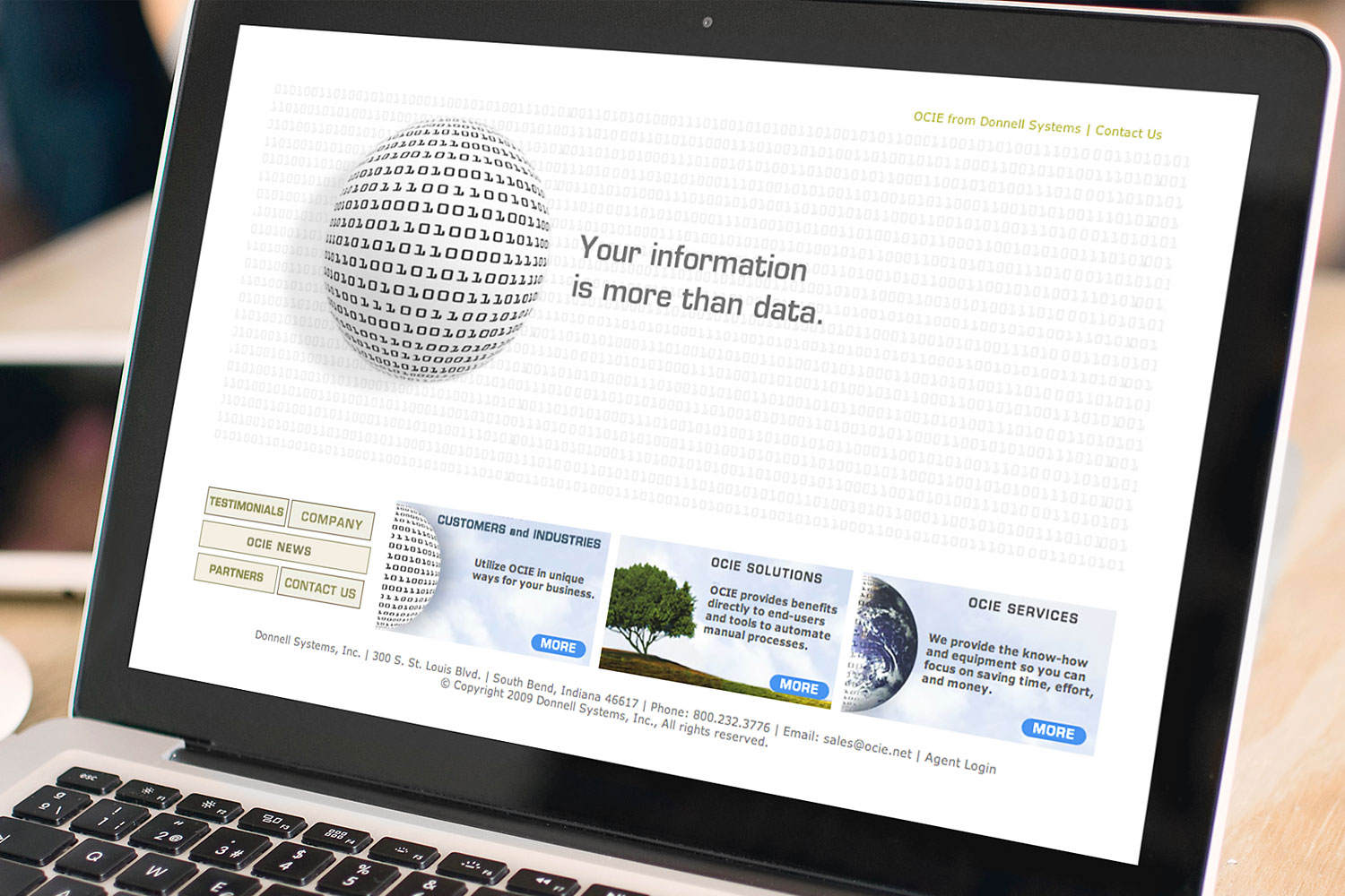 OCIE from Donnell Systems website