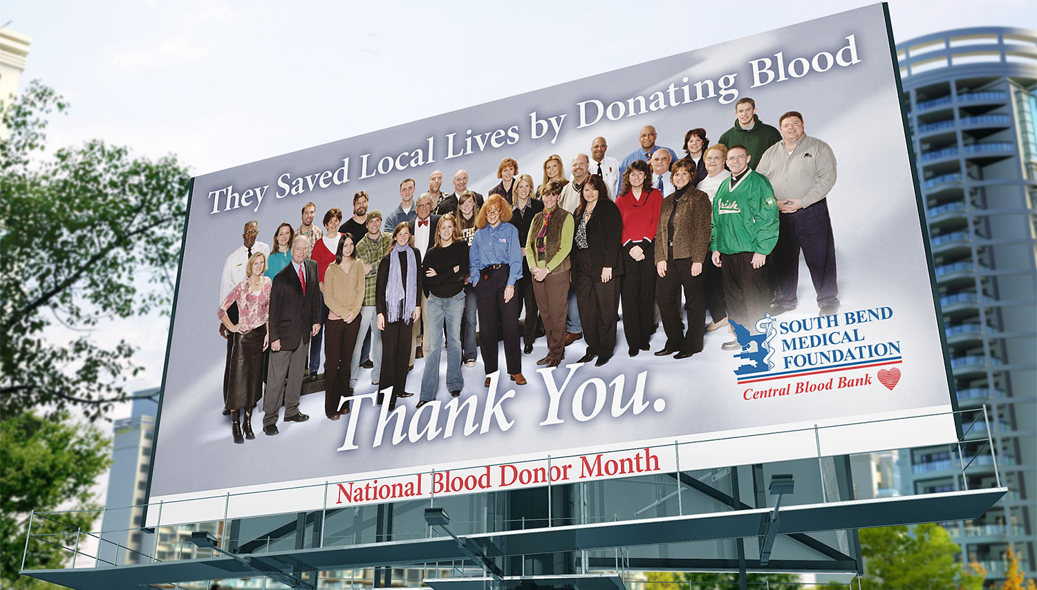 South Bend Medical Foundation billboard