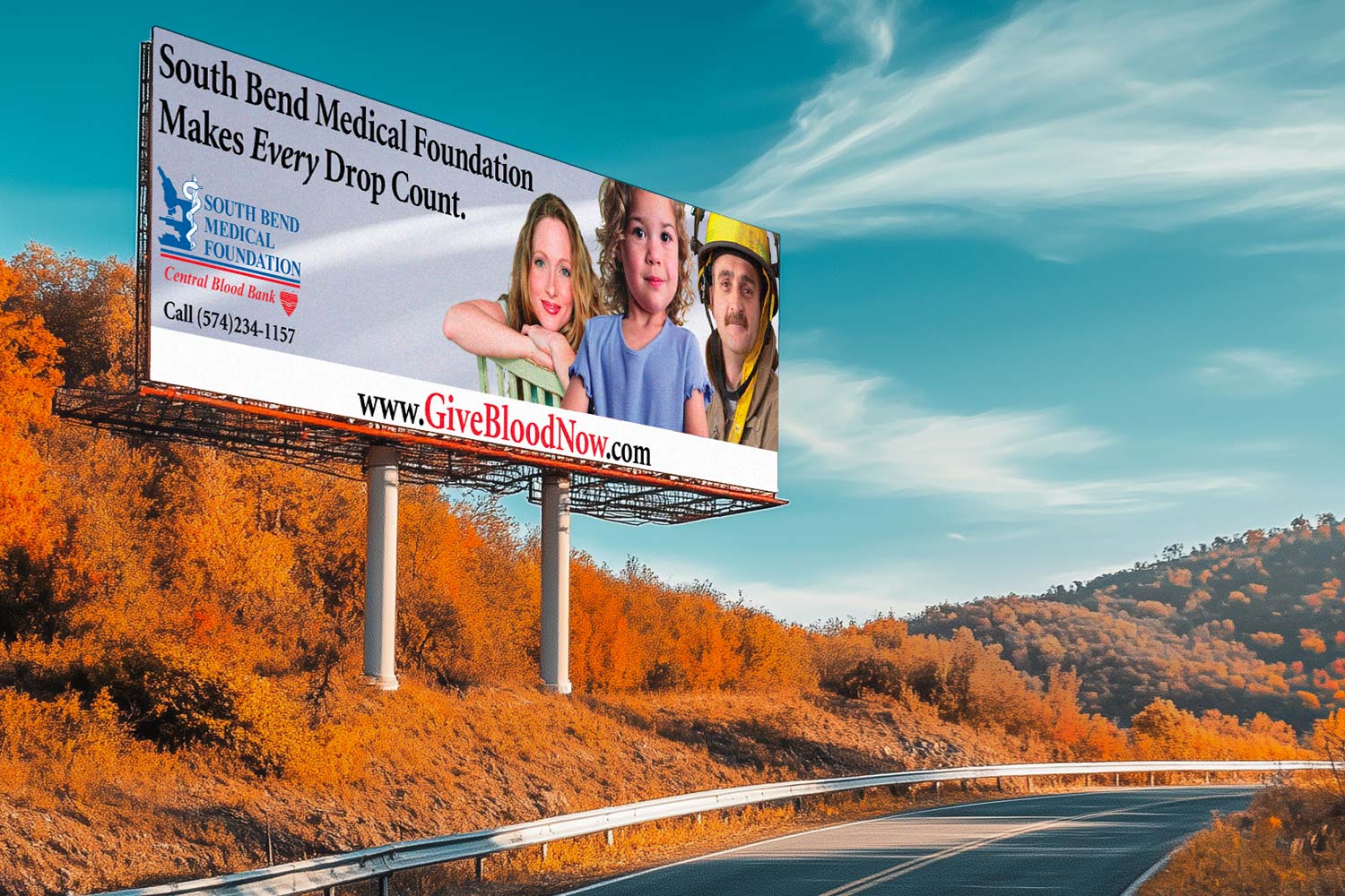 South Bend Medical Foundation billboard