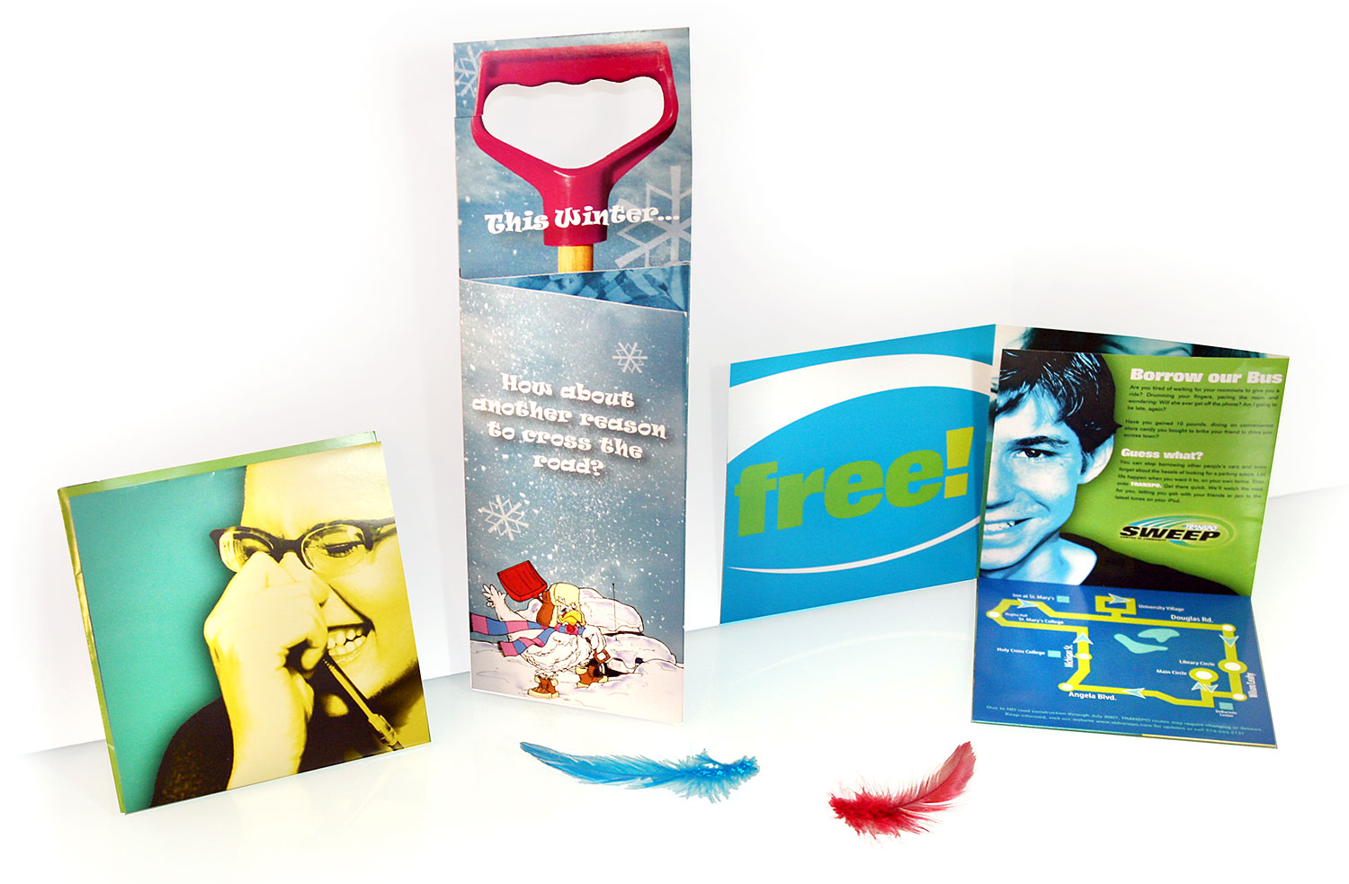 Transpo promotional pieces