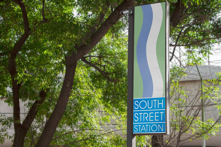 Transpo street banner